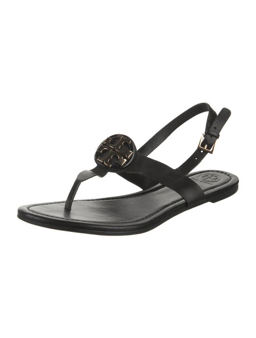 Tory Burch Leather T-Strap Sandals