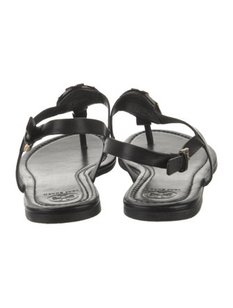Tory Burch Leather T-Strap Sandals