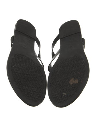 Tory Burch Leather T-Strap Sandals