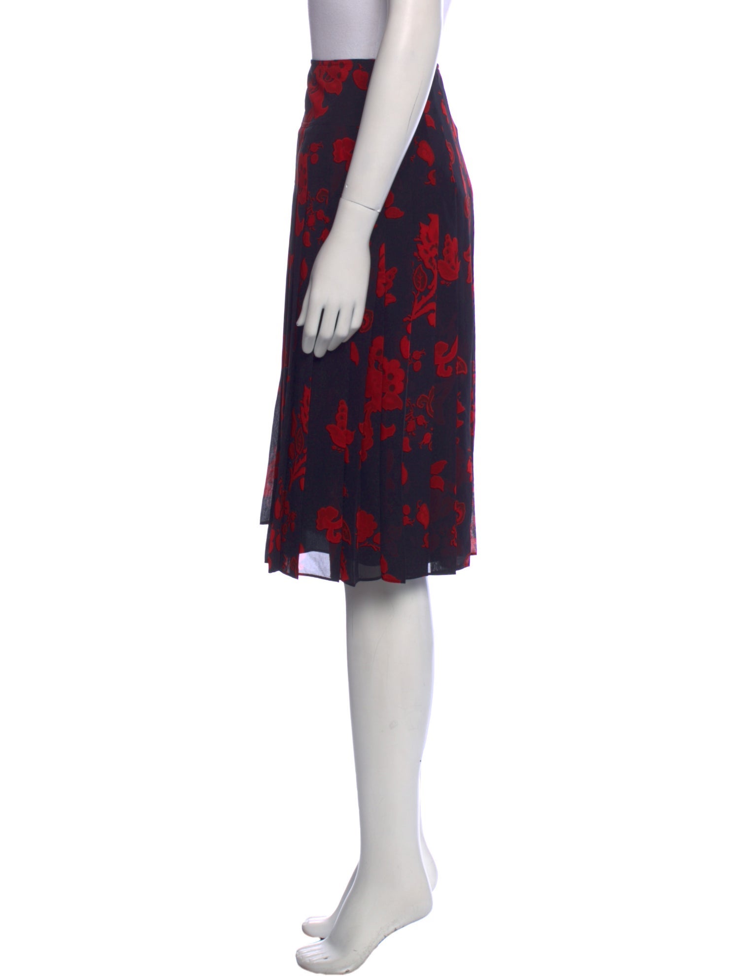 Tory Burch Floral Print Knee-Length Skirt w/ Tags