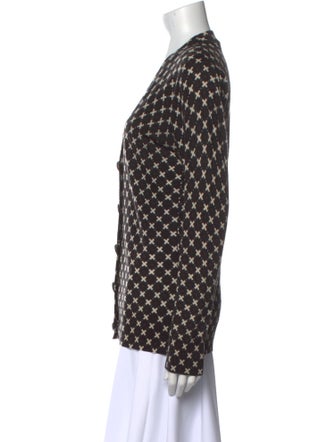 Tory Burch Merino Wool Printed Sweater