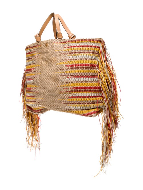 Tory Burch Straw Minaudière