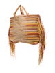 Tory Burch Straw Minaudière