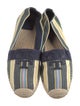 Tory Burch Printed Whipstitch Trim Espadrilles