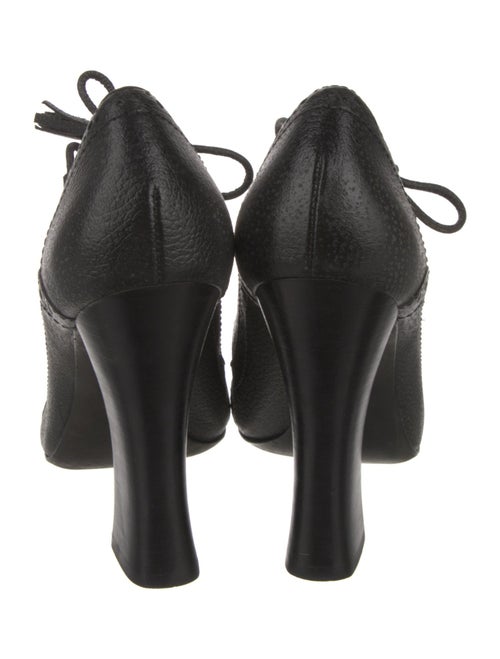 Tory Burch Leather Cutout Accent Pumps