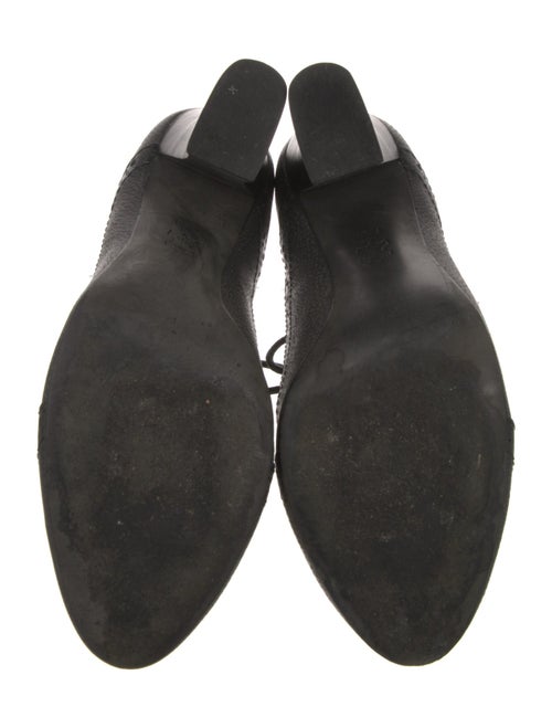 Tory Burch Leather Cutout Accent Pumps