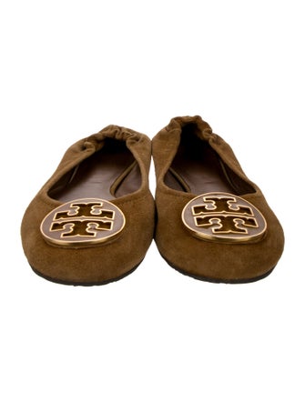 Tory Burch Suede Ballet Flats