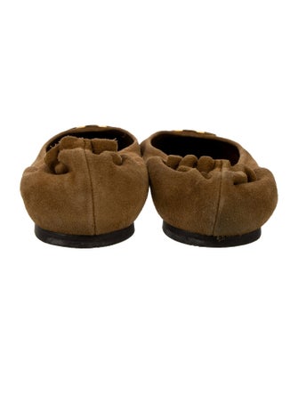 Tory Burch Suede Ballet Flats