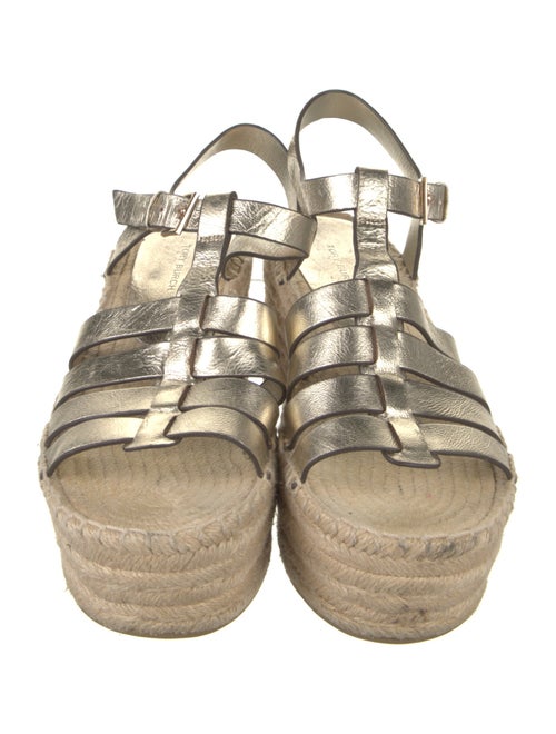 Tory Burch Leather Espadrilles