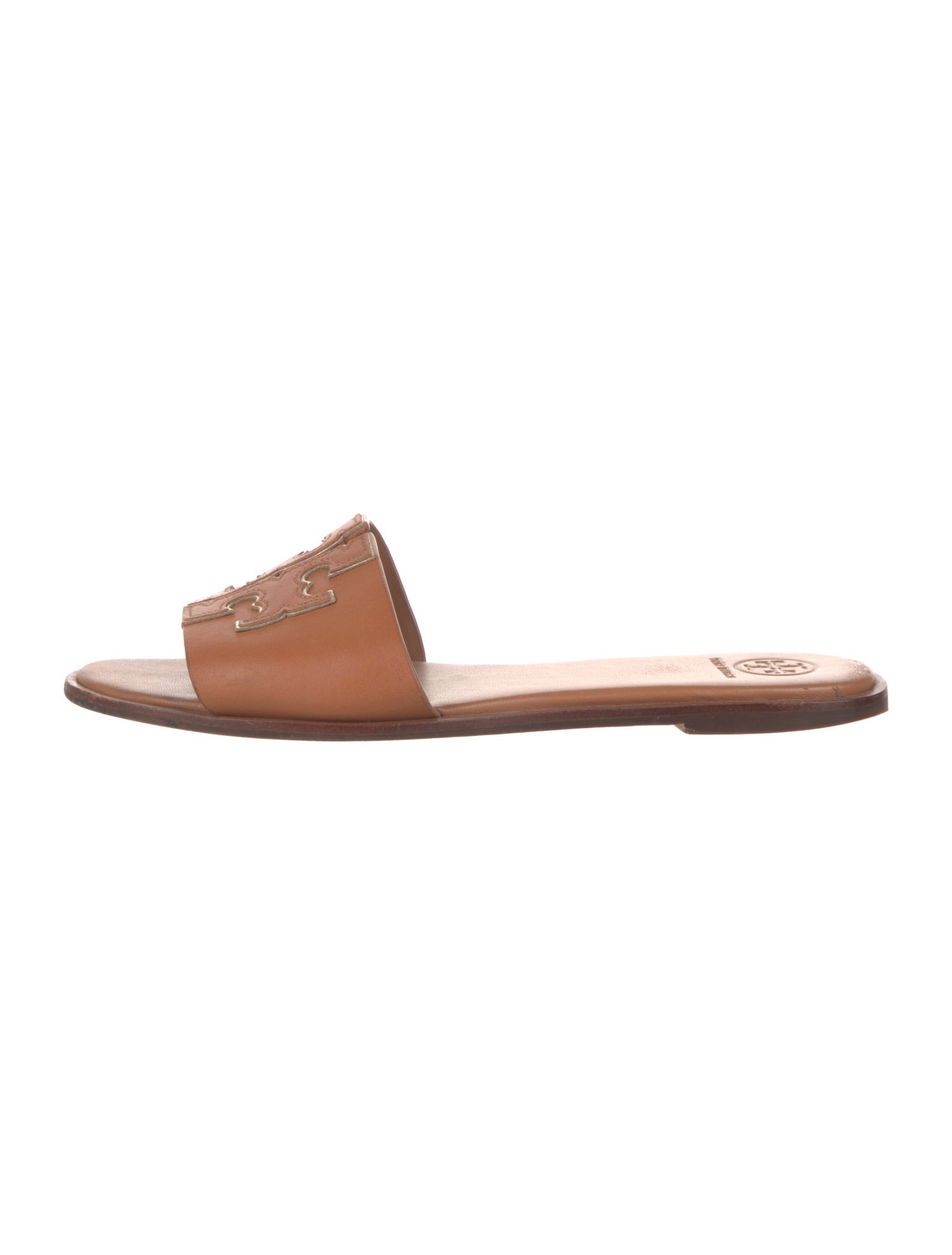 Tory Burch Leather Slides