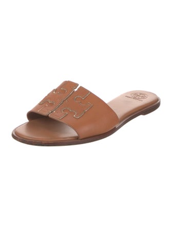 Tory Burch Leather Slides