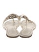 Tory Burch Leather Slides