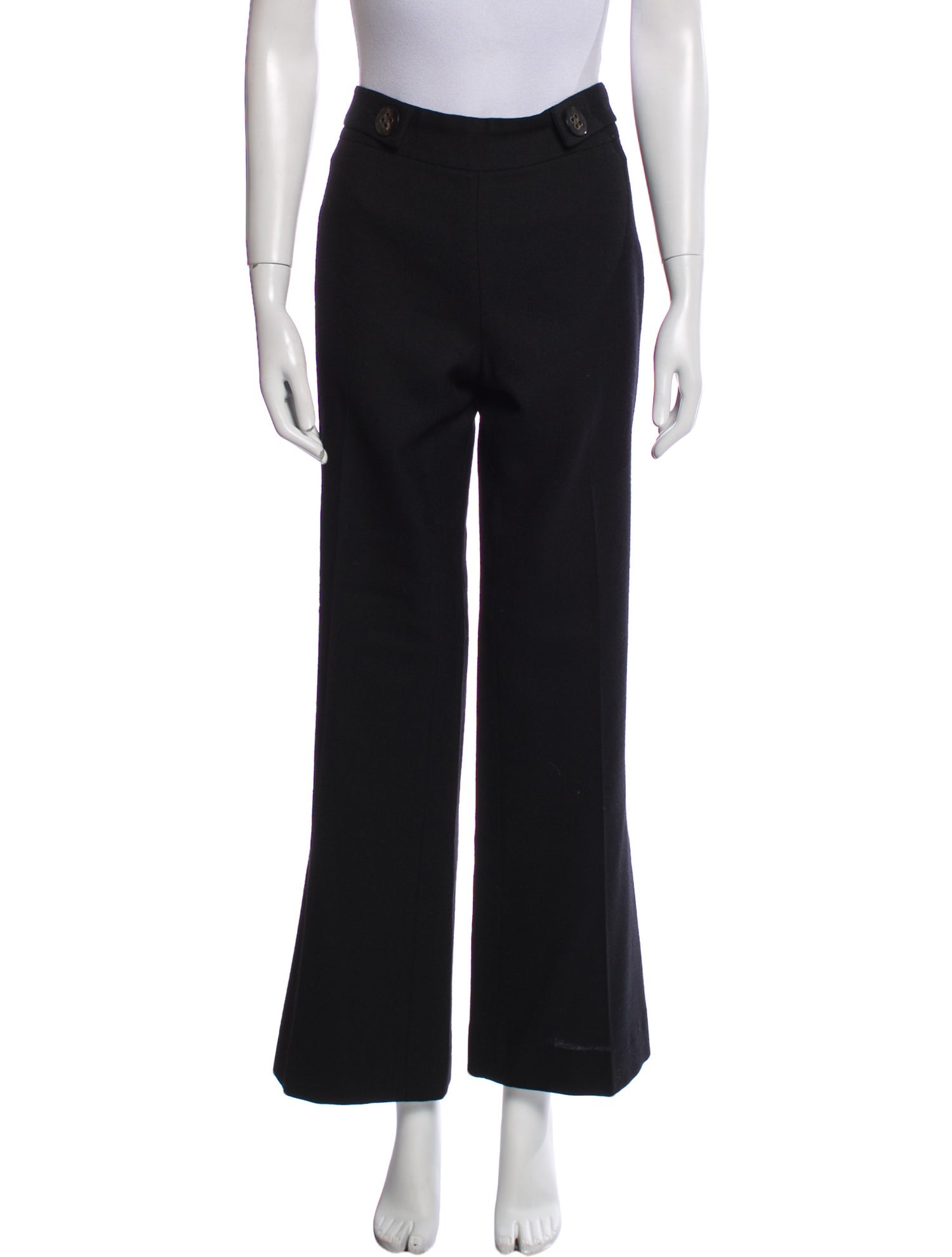 Tory Burch Wool Wide Leg Pants
