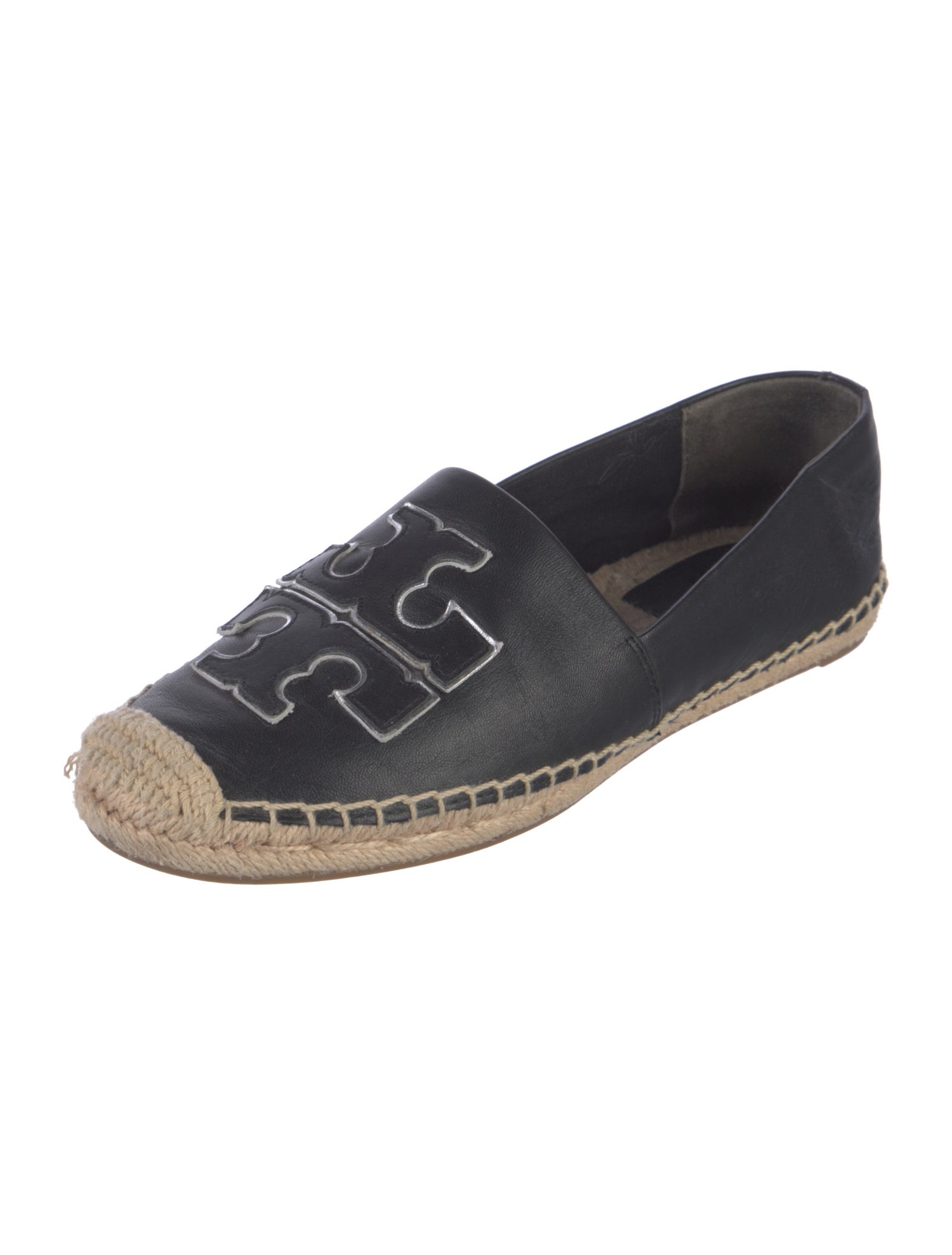 Tory Burch Leather Espadrilles