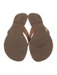 Tory Burch Leather Flip Flops