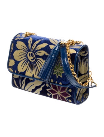 Tory Burch Velvet Shoulder Bag