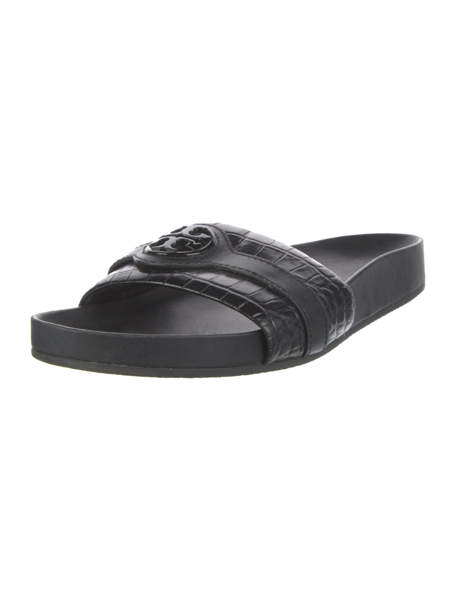 Tory Burch Crocodile Slides