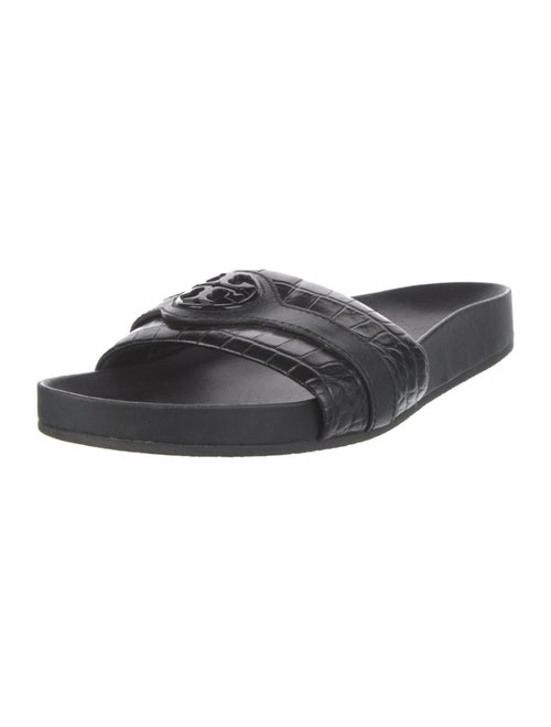 Tory Burch Crocodile Slides