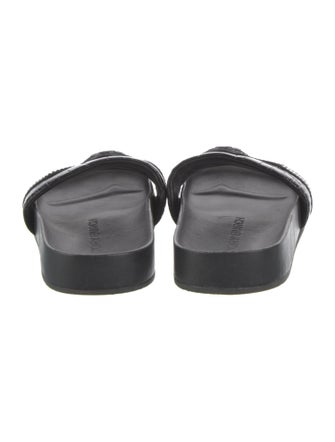 Tory Burch Crocodile Slides