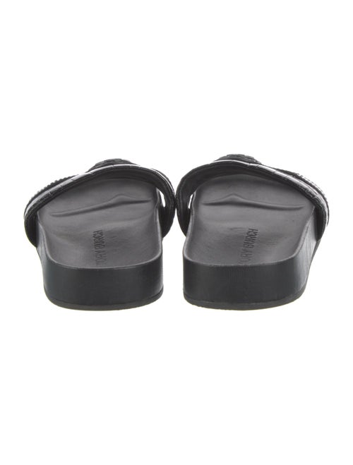 Tory Burch Crocodile Slides