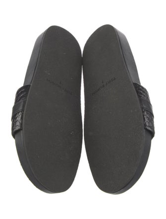 Tory Burch Crocodile Slides