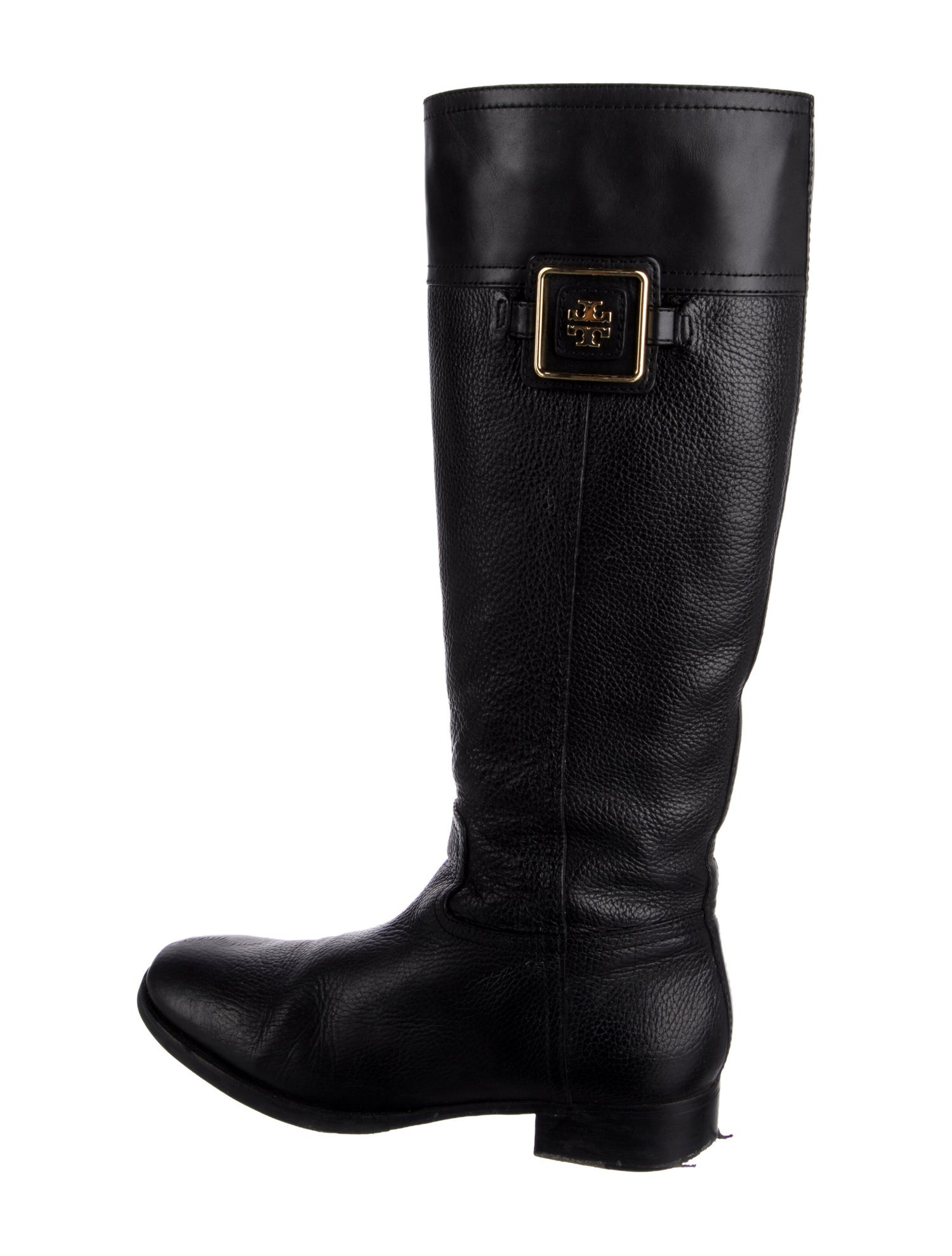 Tory Burch Leather Riding Boots