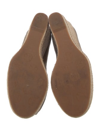 Tory Burch Canvas Bow Accents Pumps