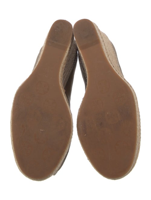 Tory Burch Canvas Bow Accents Pumps