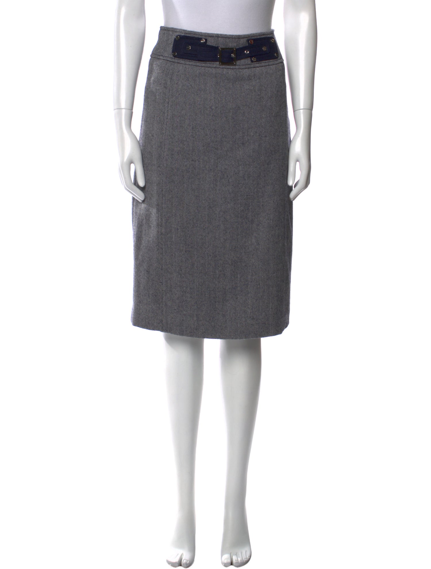 Tory Burch Wool Knee-Length Skirt