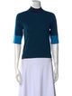 Tory Burch Cashmere Mock Neck Top
