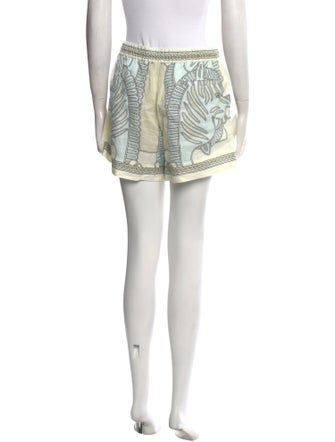 Tory Burch Linen Mini Shorts