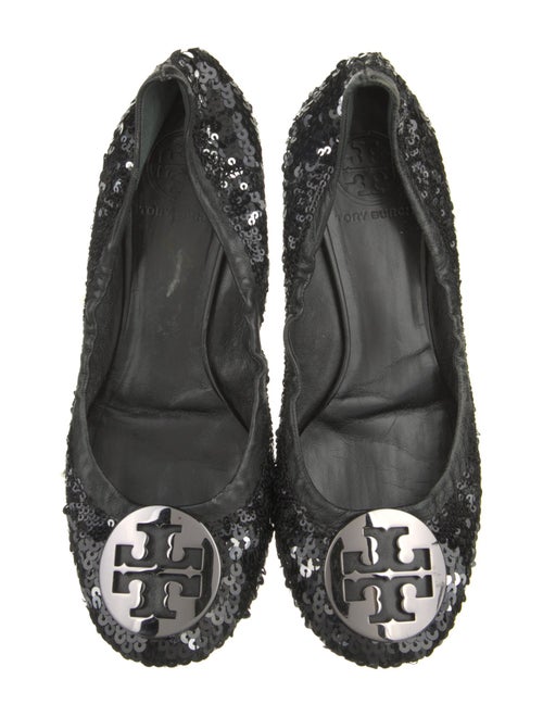 Tory Burch Sequins Sequin Embellishments Ballet Flats