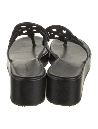 Tory Burch Leather Slides