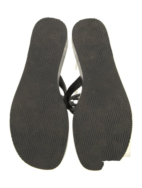 Tory Burch Leather Slides