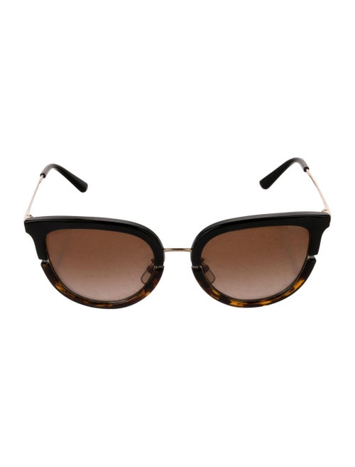 Tory Burch Round Gradient Sunglasses