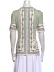 Tory Burch Printed Crew Neck T-Shirt