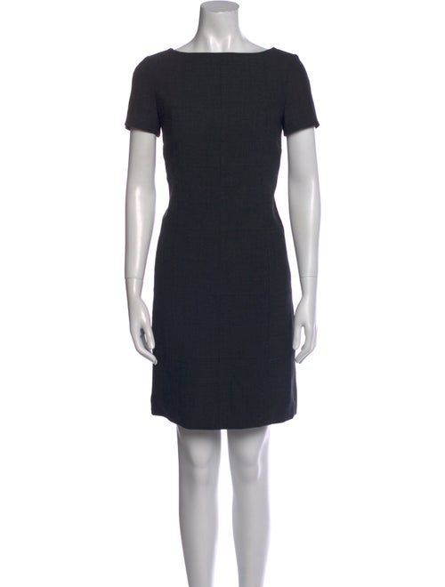 Tory Burch Bateau Neckline Mini Dress