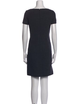 Tory Burch Bateau Neckline Mini Dress