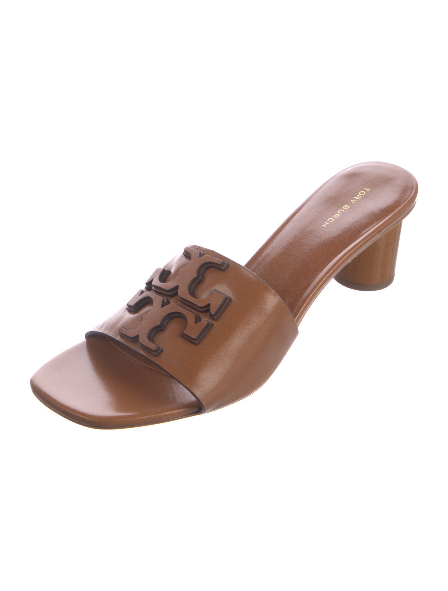 Tory Burch Leather Slides