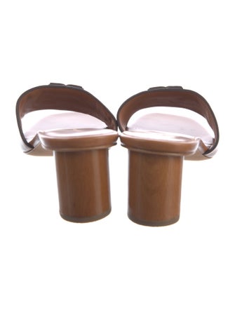 Tory Burch Leather Slides