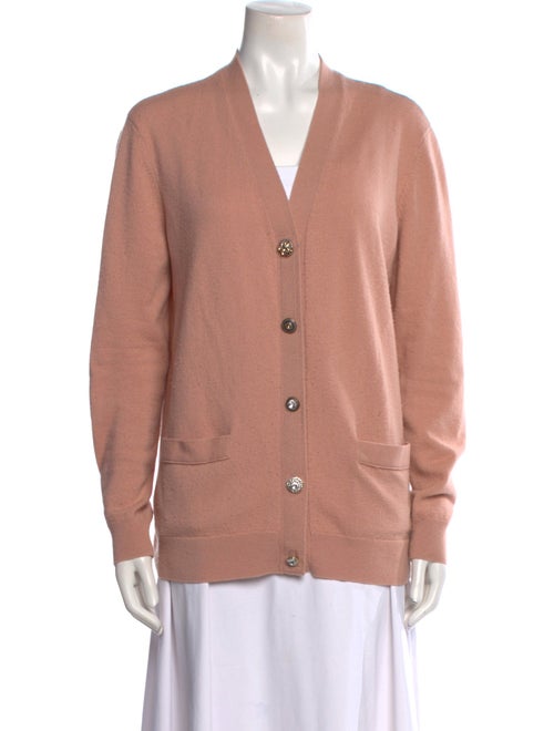 Tory Burch Merino Wool V-Neck Sweater