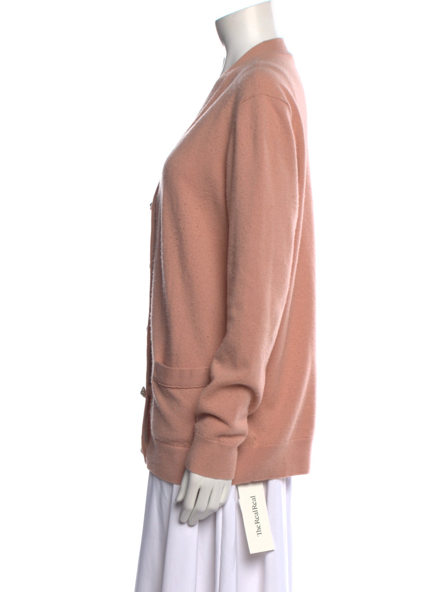 Tory Burch Merino Wool V-Neck Sweater