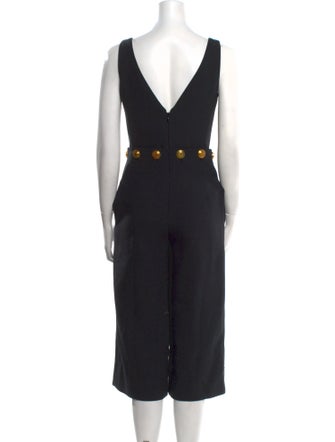 Tory Burch V-Neck Jumpsuit
