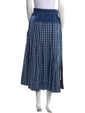 Tory Burch Silk Midi Length Skirt