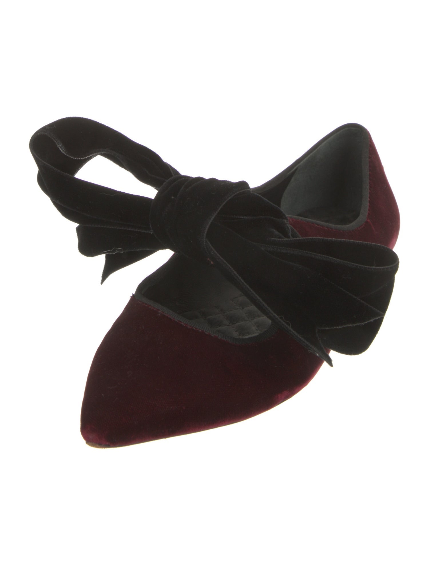 Tory Burch Velvet Flats