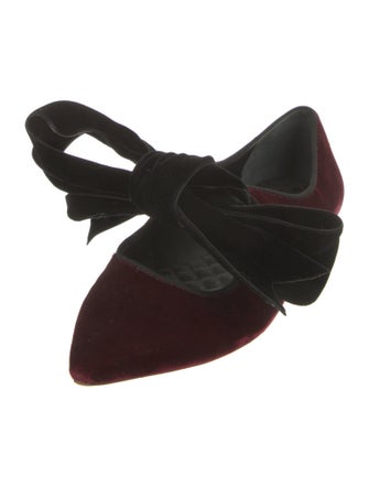 Tory Burch Velvet Flats