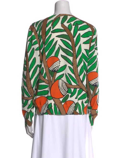 Tory Burch Printed Crew Neck Sweatshirt