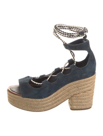 Tory Burch Suede Espadrilles