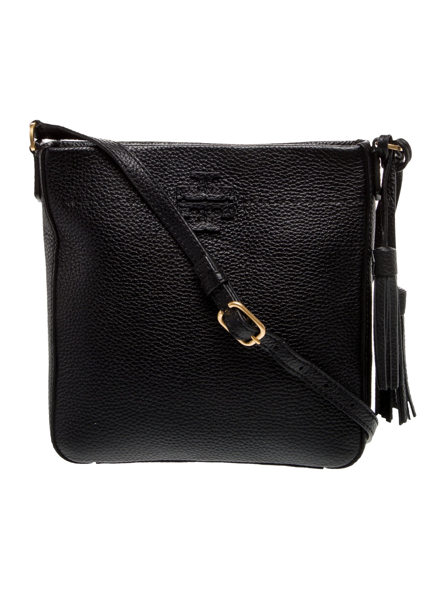 Tory Burch Leather Messenger Bag