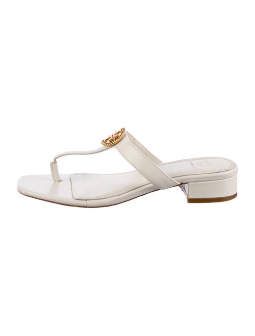 Tory Burch Leather Slides